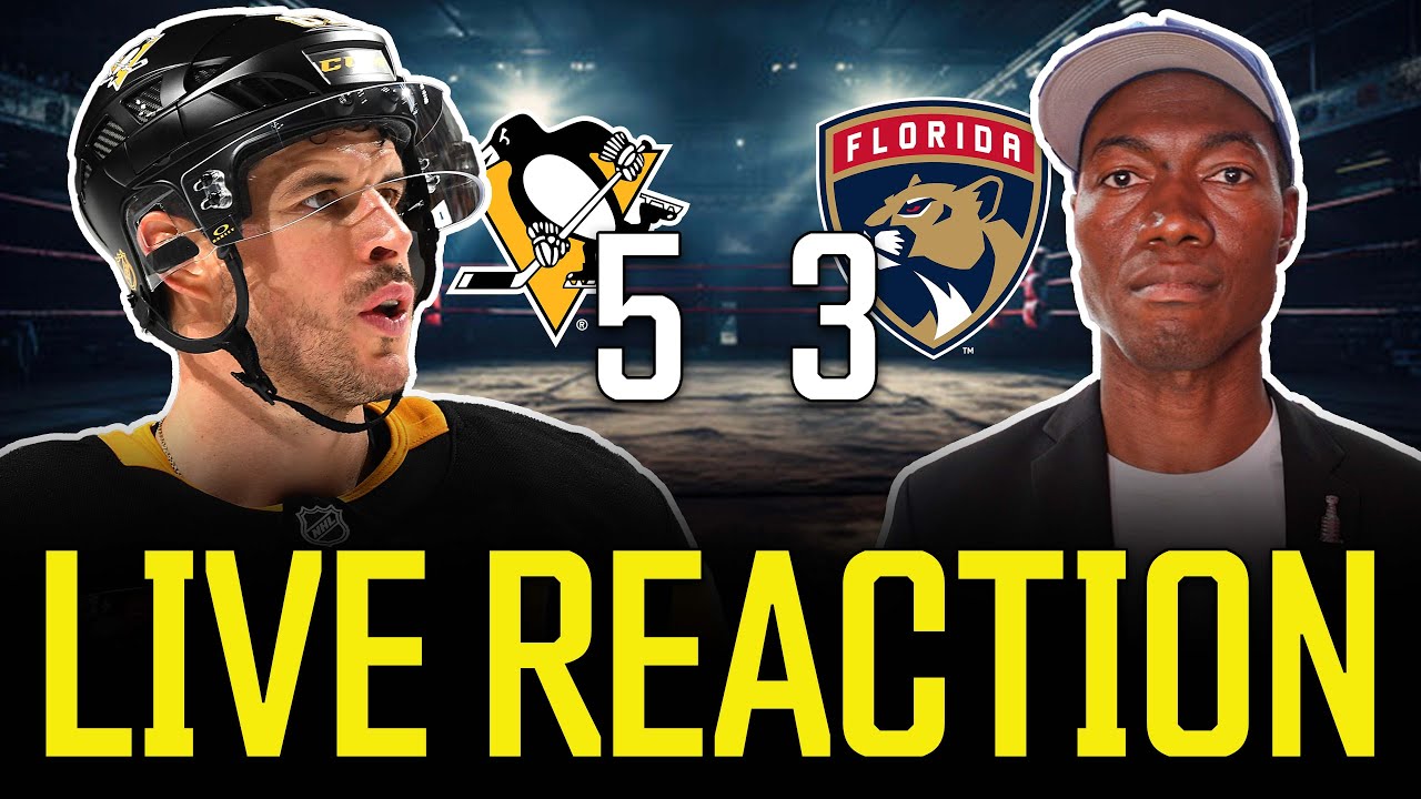 Roy Live Reaction Penguins vs Panthers