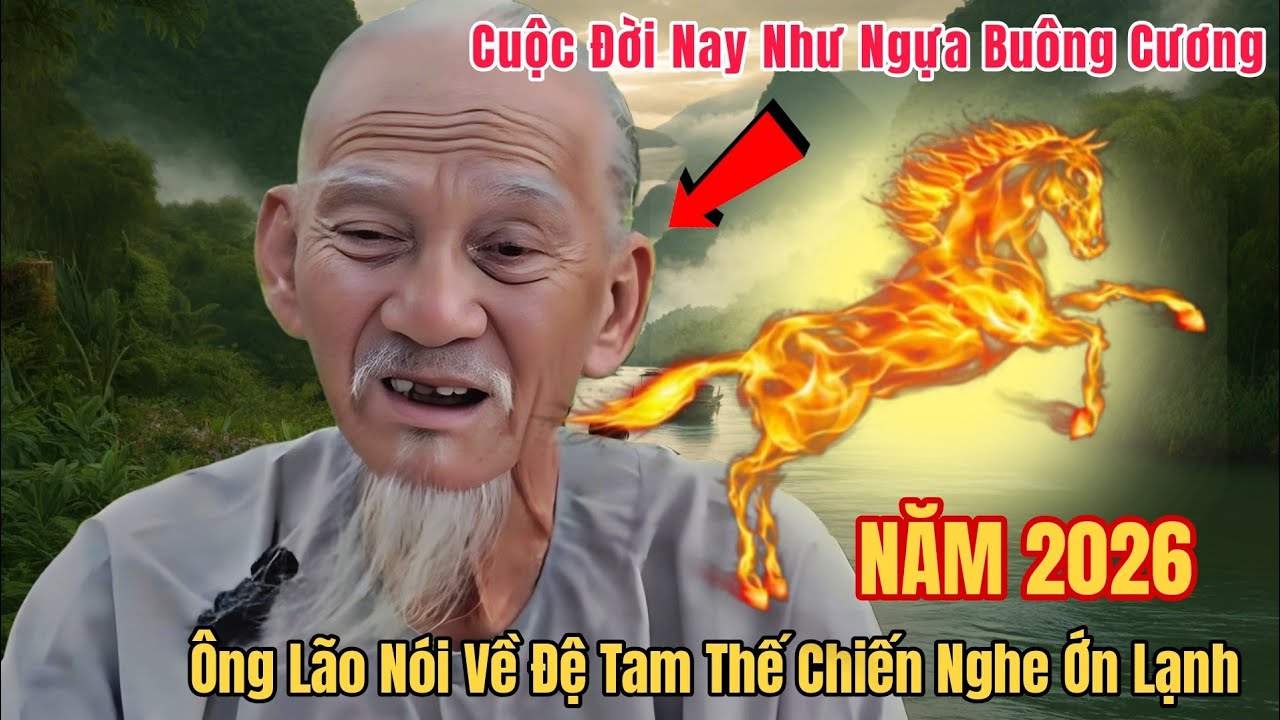 Ông Lão nói về Đệ Tam Thế Chiến cuộc đời nay như Ngựa buông cương Năm 2026