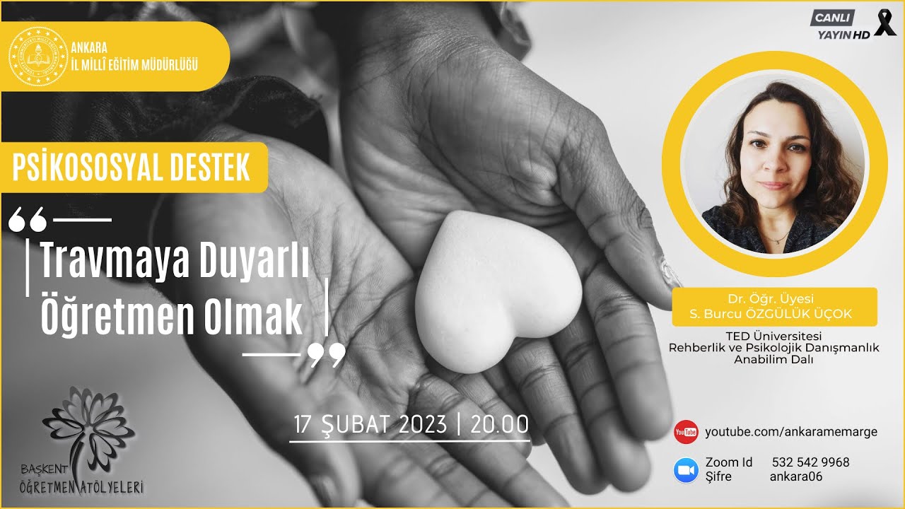 Tramvaya Duyarlı Öğretmen Olmak - Dr. Öğretim Üyesi S.Burcu ÖZGÜLÜK ÜÇOK