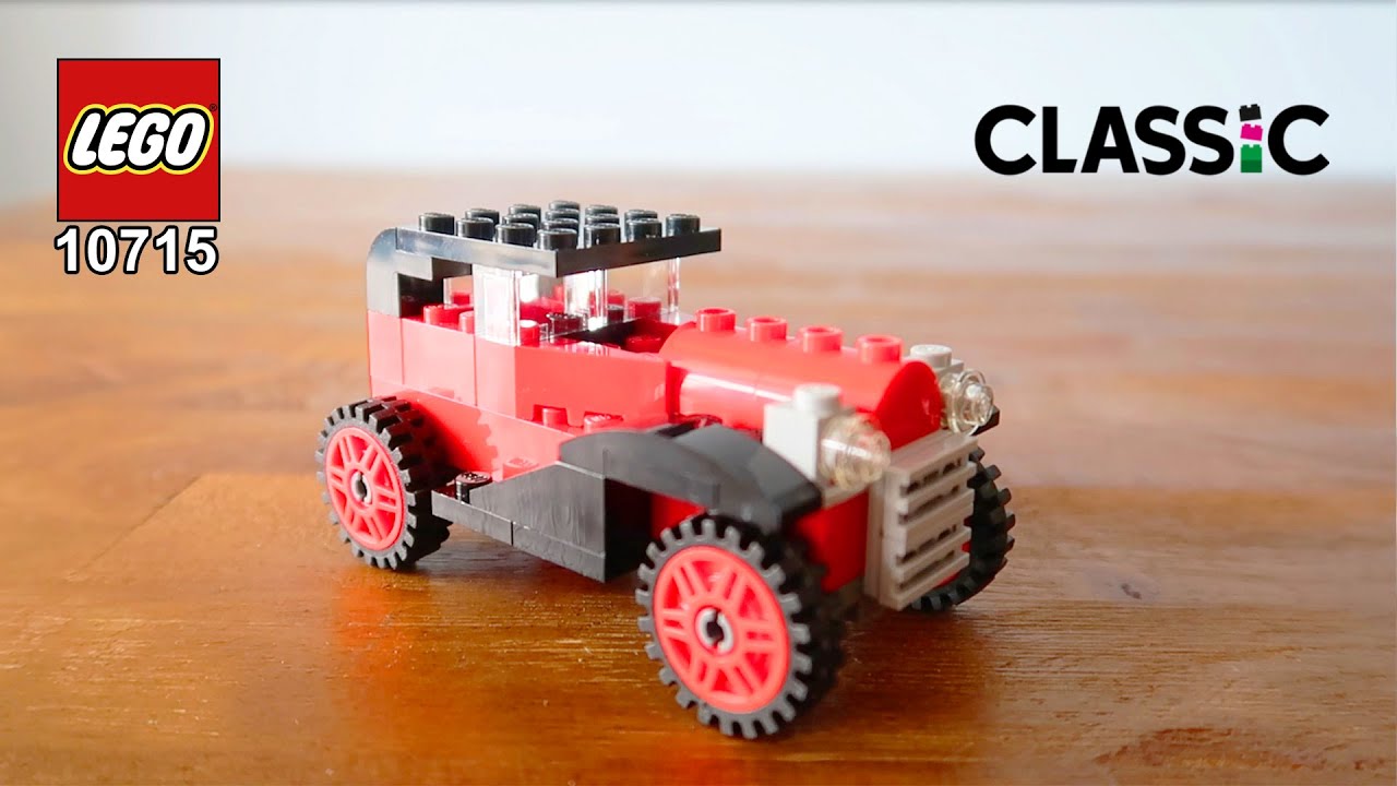 LEGO Classic 10715 Vintage Car Building Instructions