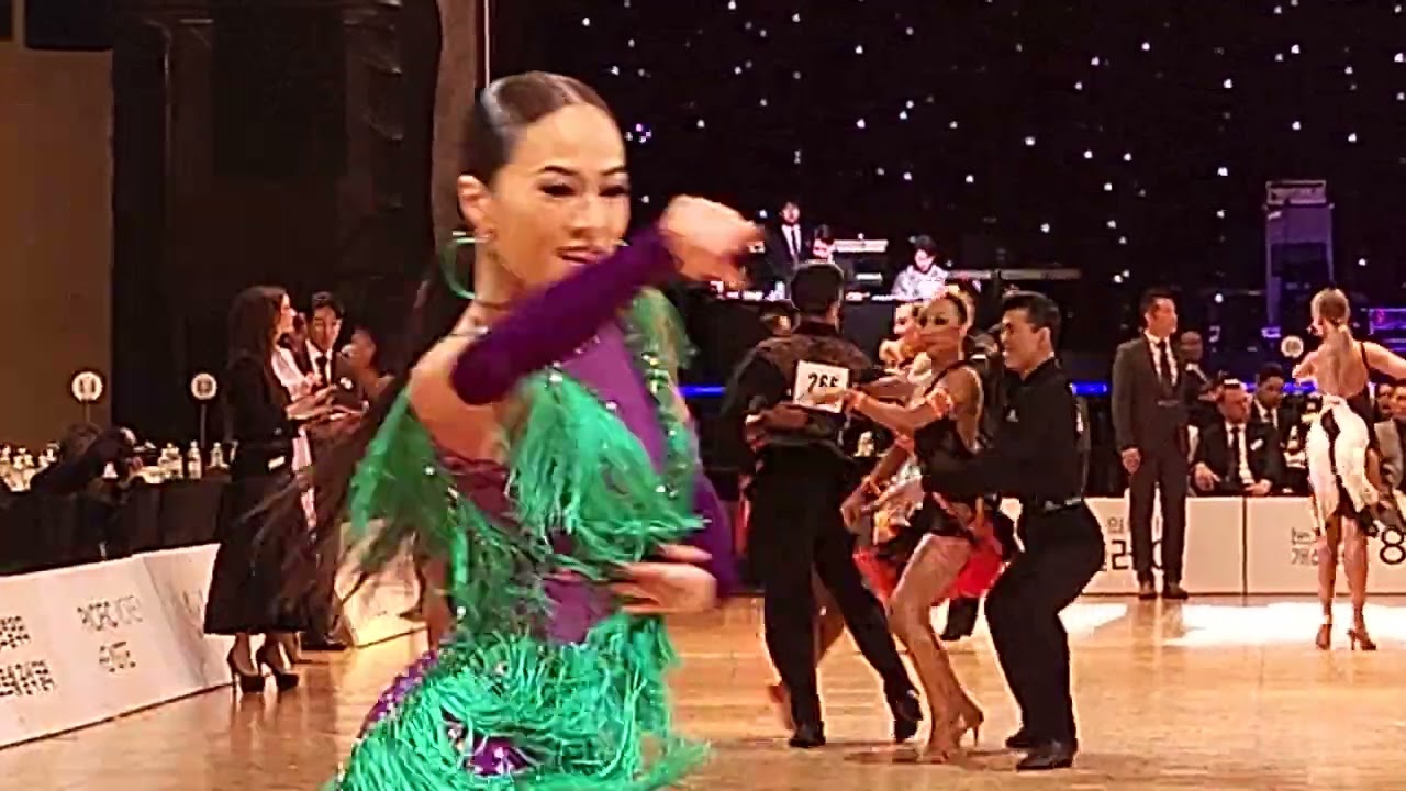 Saveliy Dobryakov & Varvara Rudentsova chachacha Open Amateur latin 2024 코리아오픈 Korea Open champion