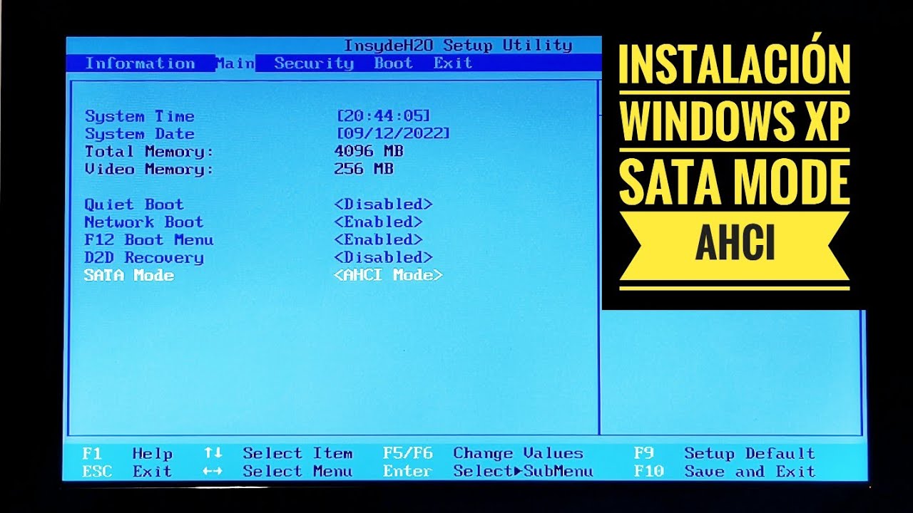 Discos duros IDE | SATA. Cómo instalar Windows XP en un PC con disco SATA en modo IDE y en modo AHCI