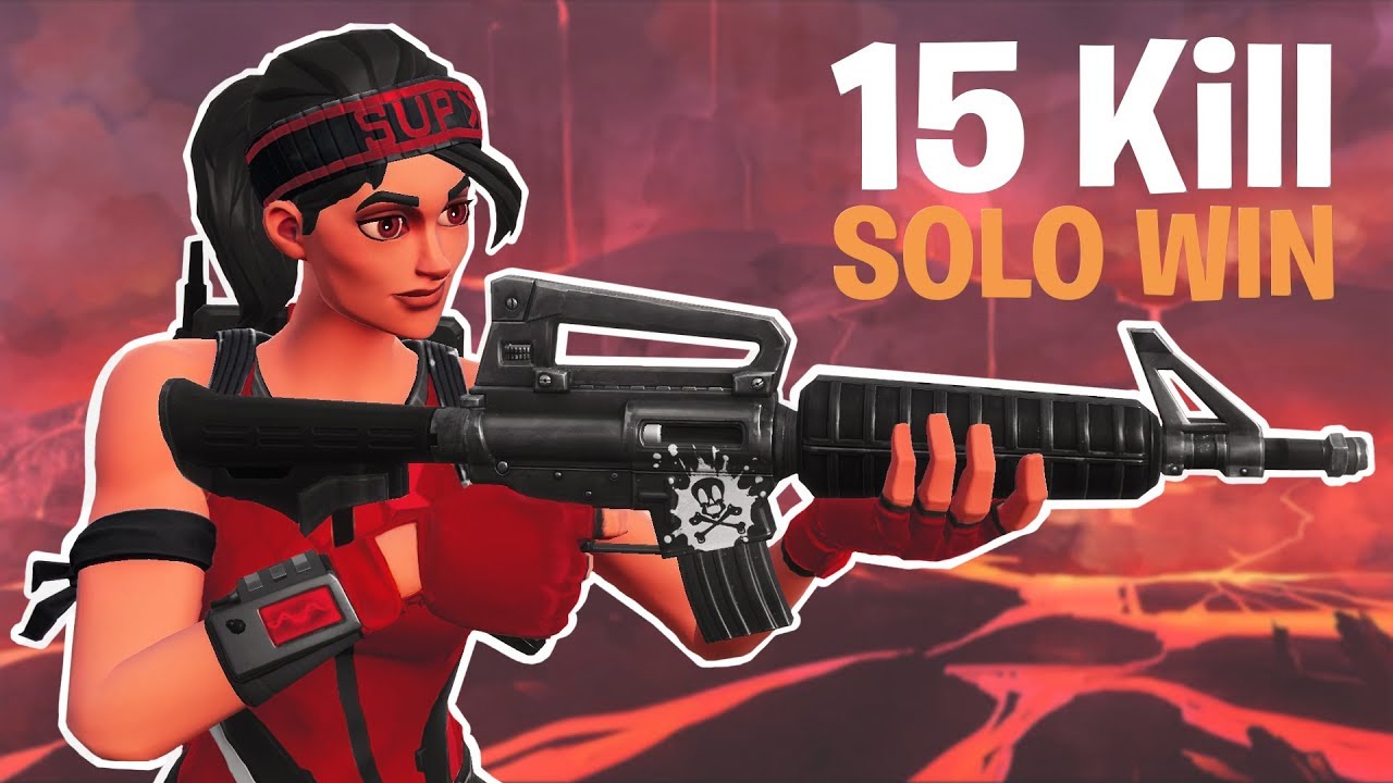 15 KILL SOLO WIN: Fortnite Battle Royale Gameplay