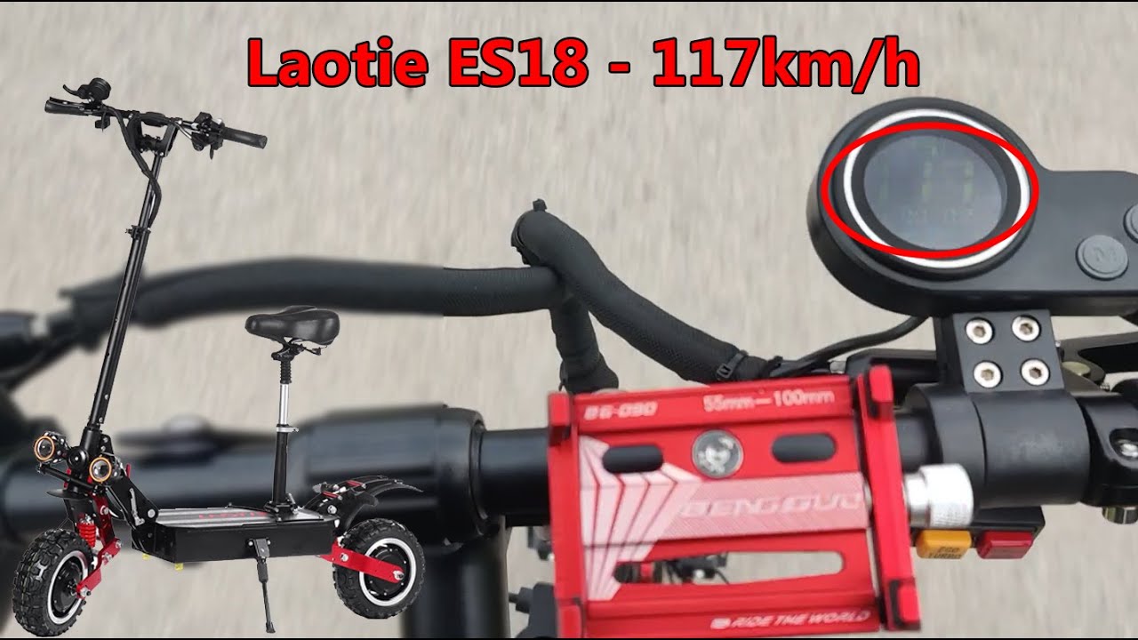 Laotie ES18 - 117km/h Hulajnoga elektryczną  - LowcyChin.pl