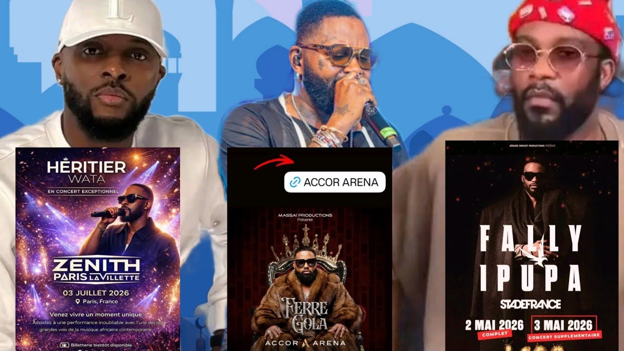 SURPRISE:HERITIER WATA,FERRÉ GOLA,FALLY IPUPA COMBAT YA CAGE.