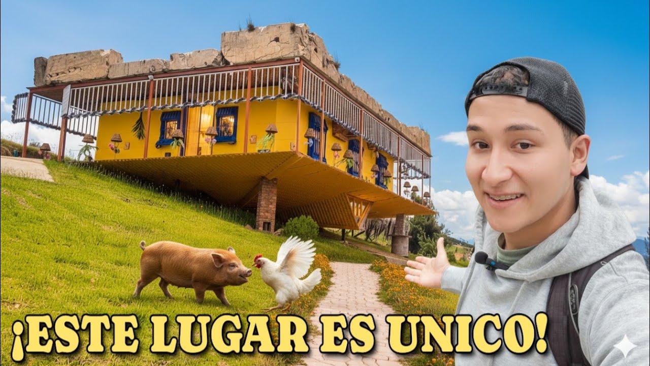 ¡SORPRENDENTE!  Esta es la GRANJA al REVES más FAMOSA de Cundinamarca ¿PORQUE?