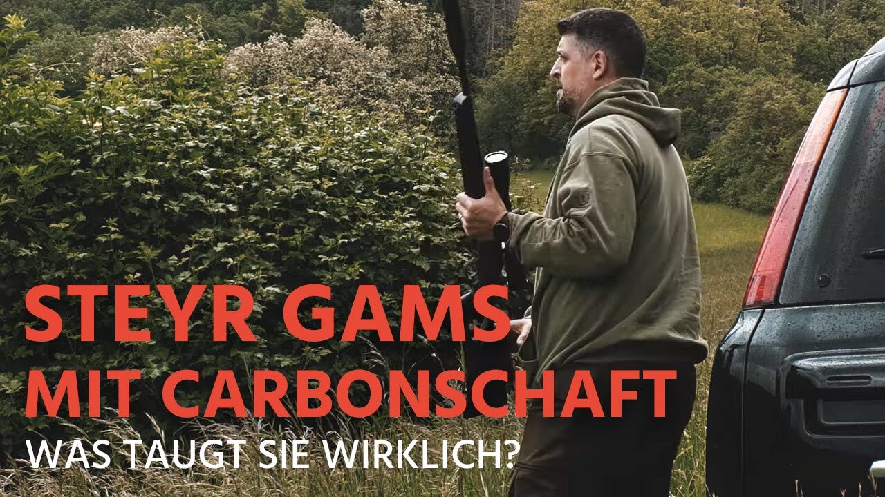 Steyr Gams Carbon Ultralight - nicht nur für die Bergjagd? Wir haben sie getestet!