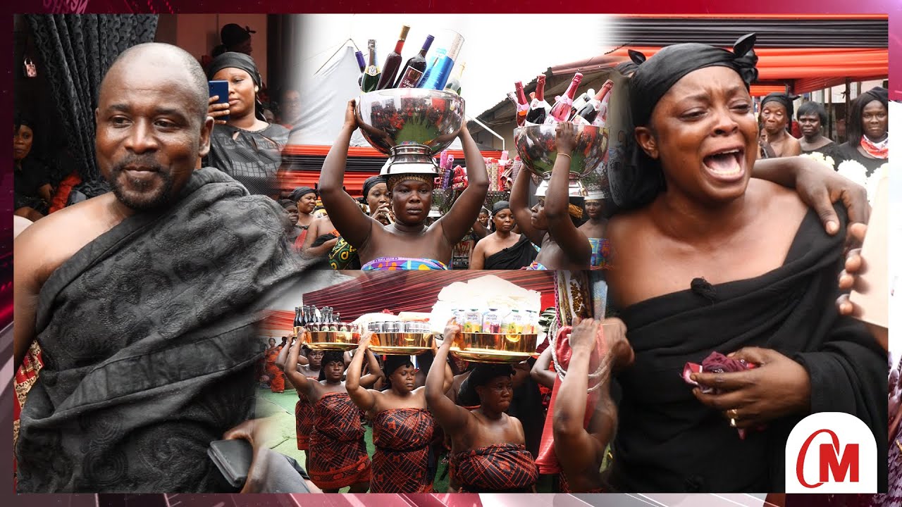Classic Introduction Of Inlaws Adesiede3 (Farewell Rite) Of Obaapanin Yaa Nyamekye