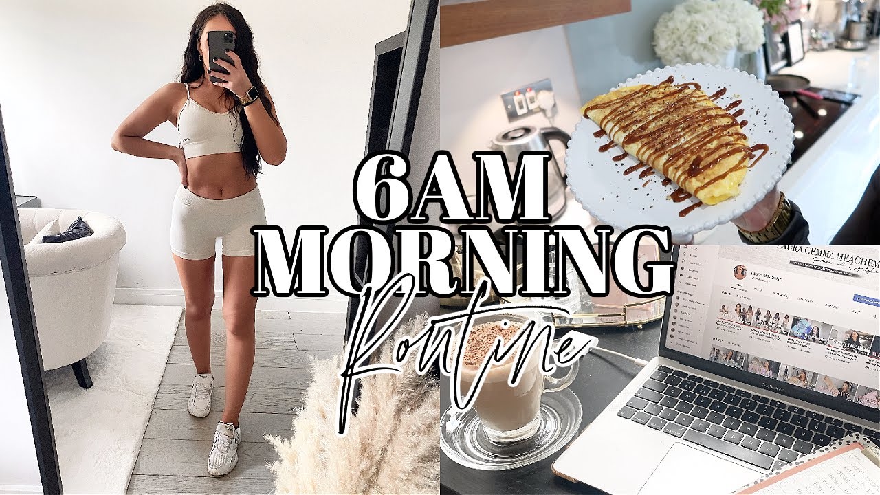 6AM MORNING ROUTINE - *My Productive & Healthy Habits!*