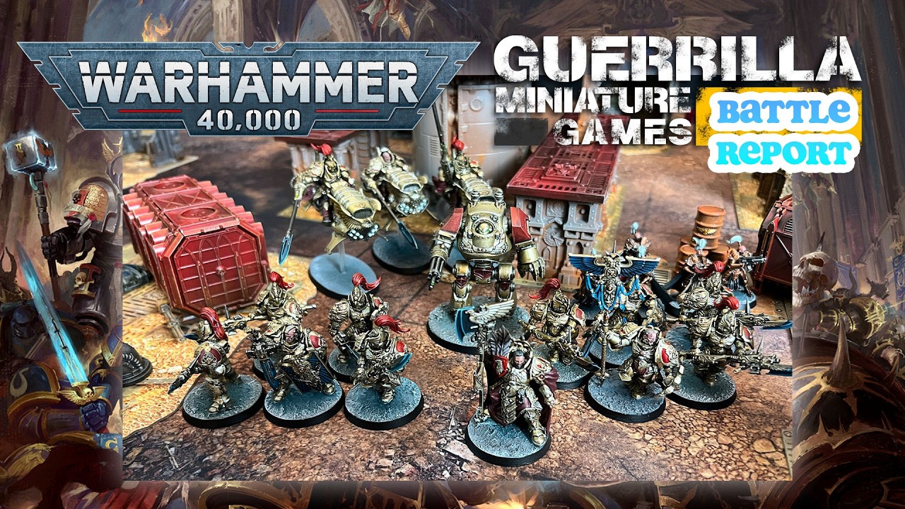 Warhammer 40,000: отчет о битве 11-й редакции &mdash; Кустодес против Культа Хаоса