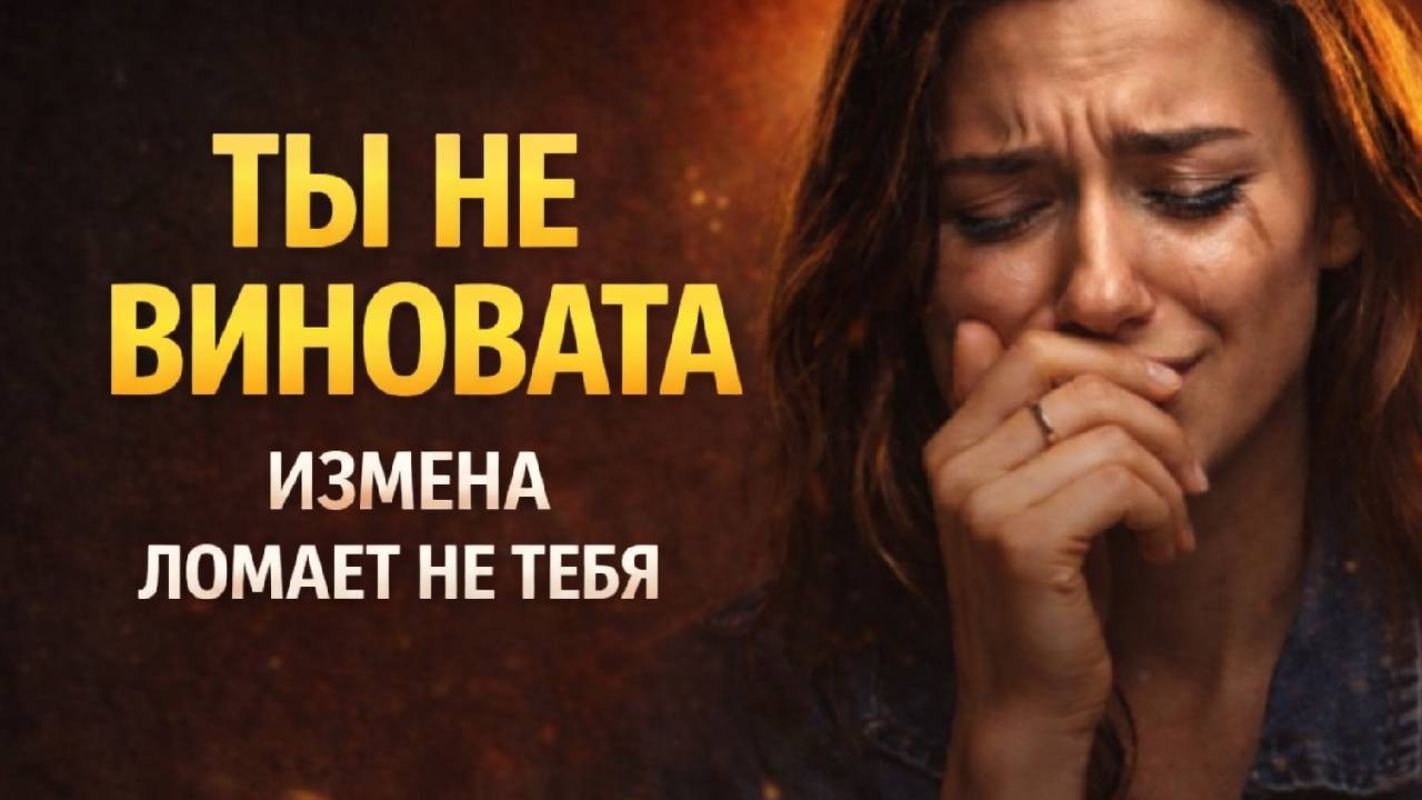 После измены ты начинаешь винить себя  Вот почему: