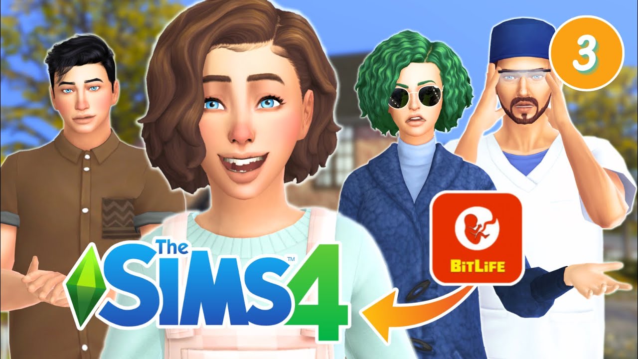 SIBLING RIVALRY! 💥 BitLife Controls My Sims #3 🤪