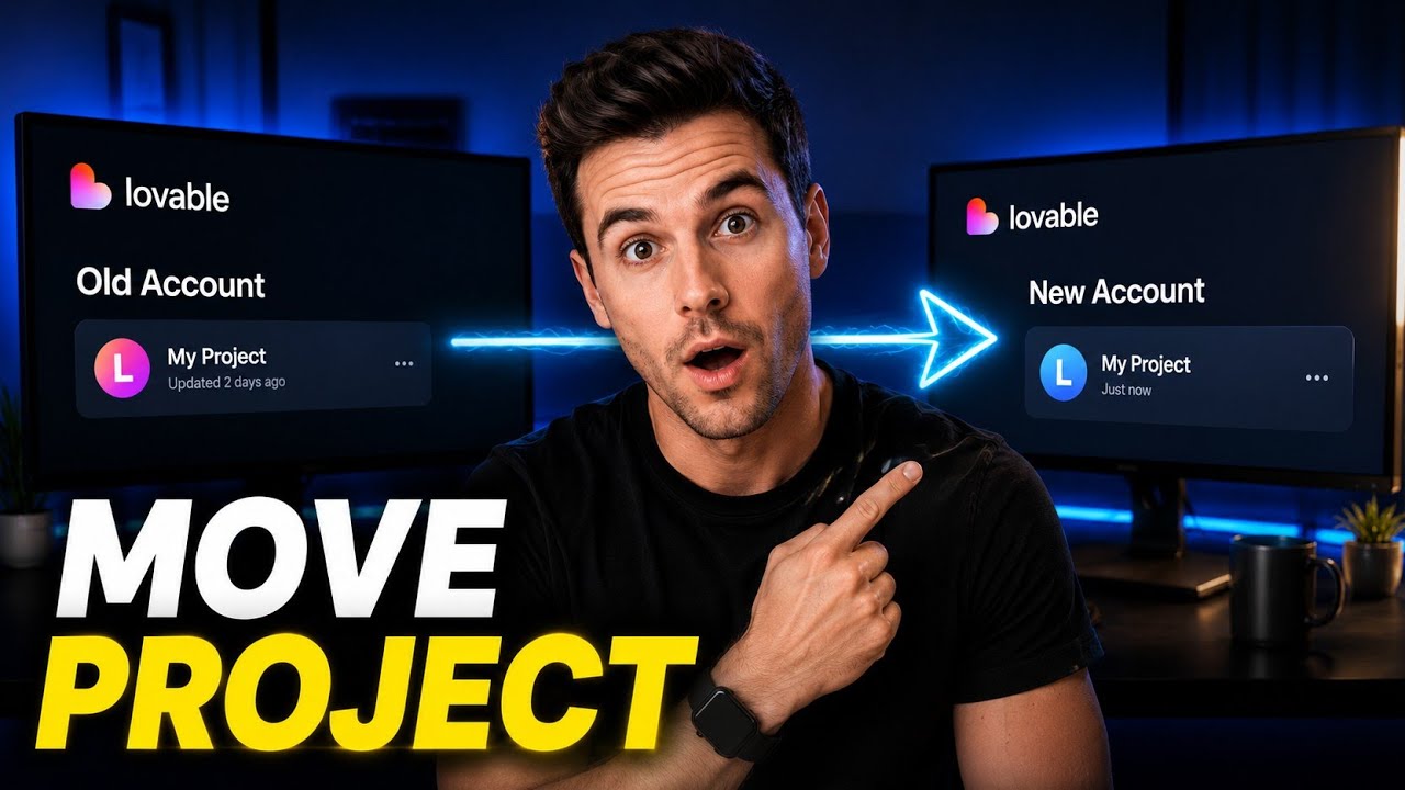 how to transfer lovable project to another account