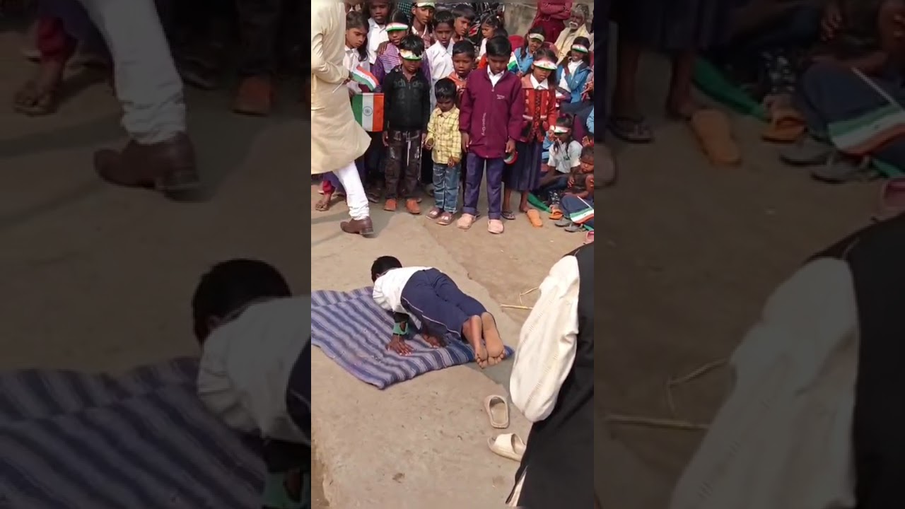 26 जनवरी 2026 को हमारे चाचा के द्वारा झंडा तोलन किया गया #republicday #india #shortvideo #trending