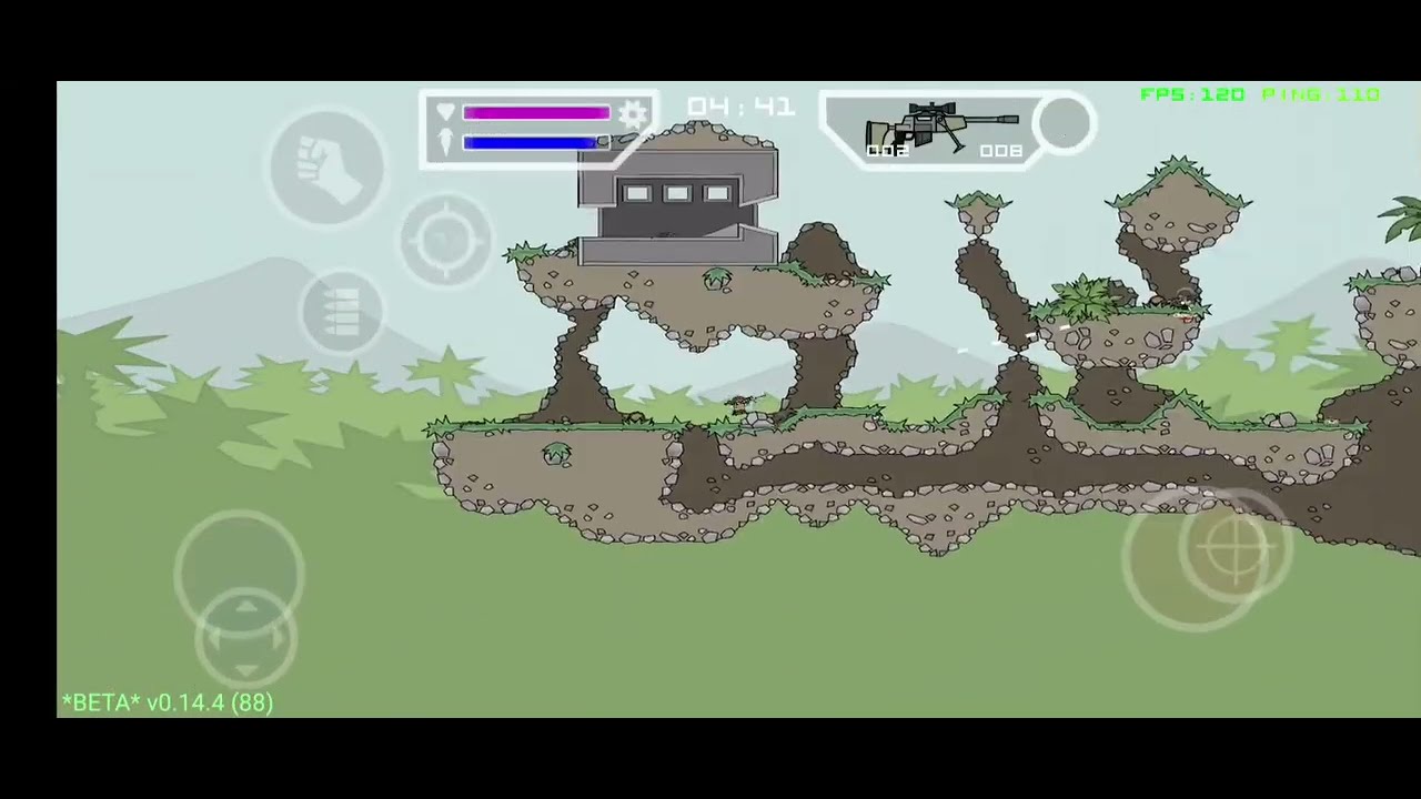 Mini Militia Classic: Pro 1vs1 with Chronic Playz