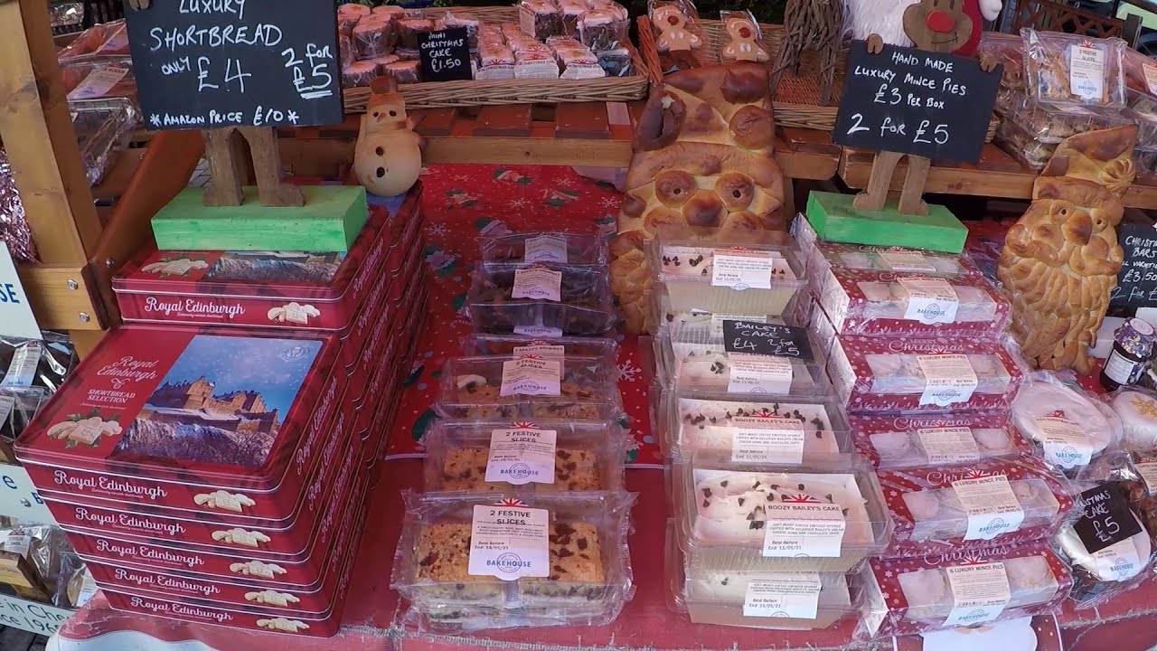 Neston Market at Christmas