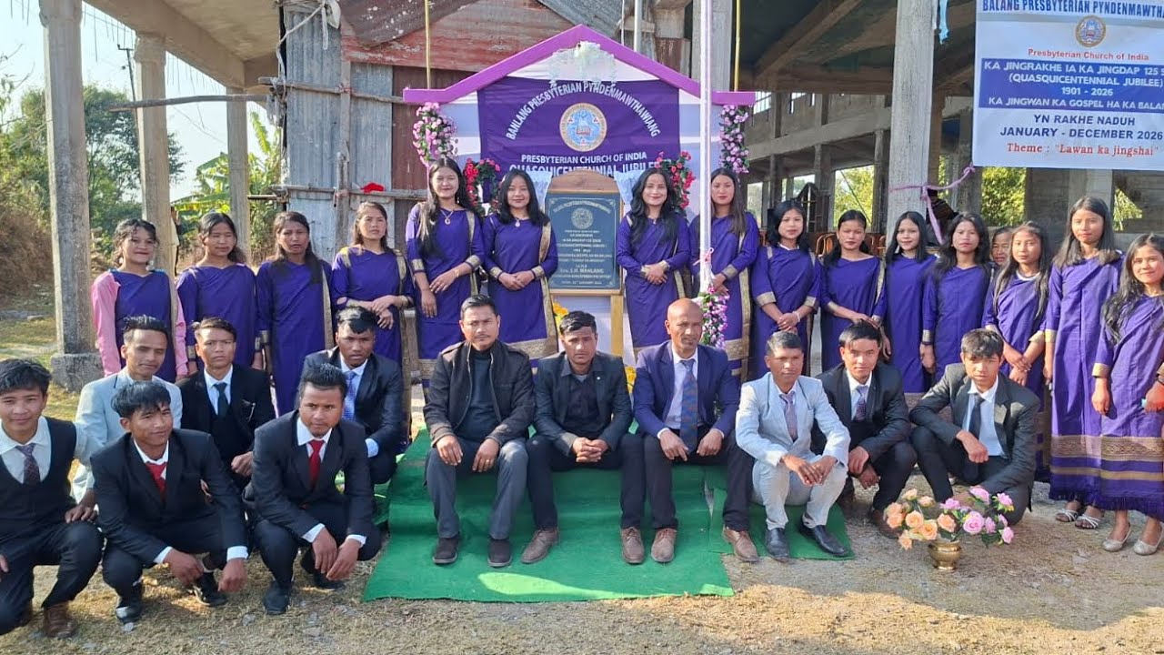 Rakhe 125 snem Choir Jingiaseng samla Balang Pyndenmawthawiang, quasguicentennial 