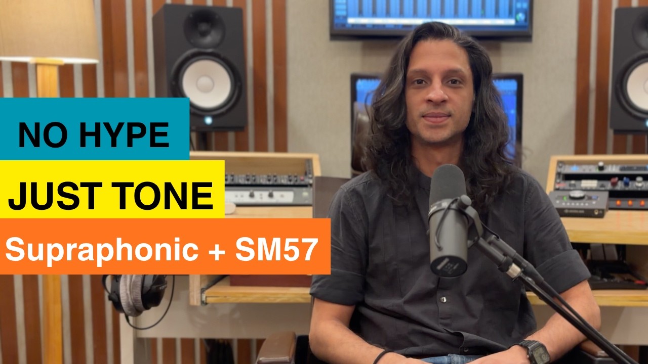 Ludwig Supraphonic + SM57 - No Hype Just Tone