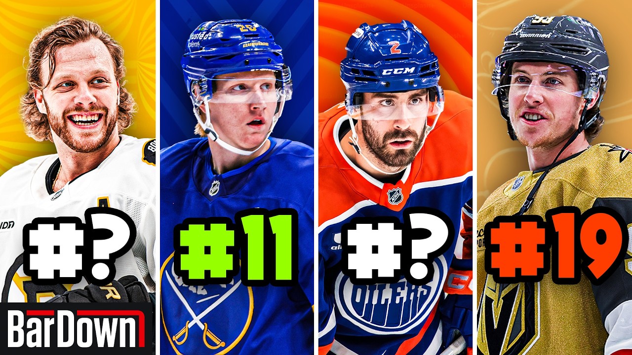 RANKING THE TOP 25 PLAYERS IN THE NHL PLAYOFFS! | BarDown Podcast
