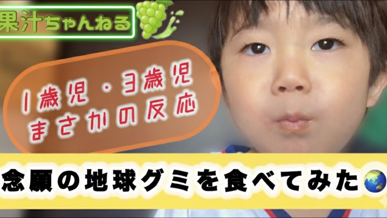 【正直レビュー】憧れの地球グミ🌏が届いた！けど…まさかの結末に！？（笑）