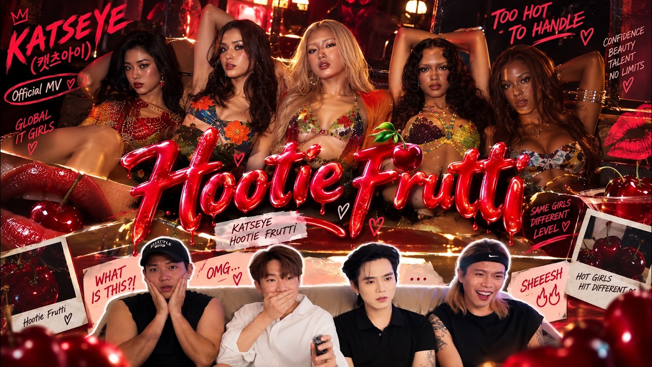 KATSEYE (캣츠아이) - &lsquo;Hootie Frutti&rsquo; M/V | Hong Kongers React | Finally, We Know Their Shoe Colours! 👟