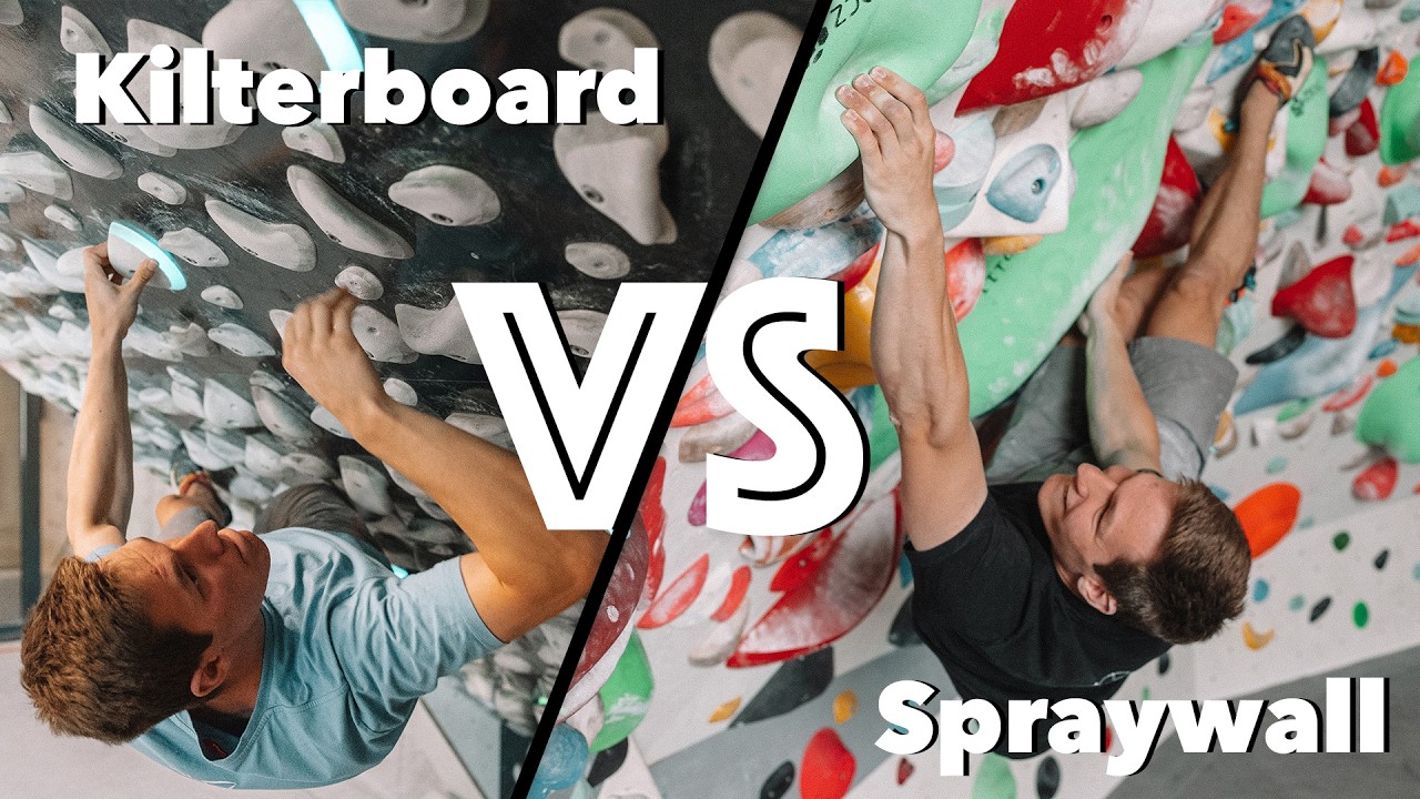 Какой из них лучше подходит для тренировок? (Kilterboard или Spraywall)