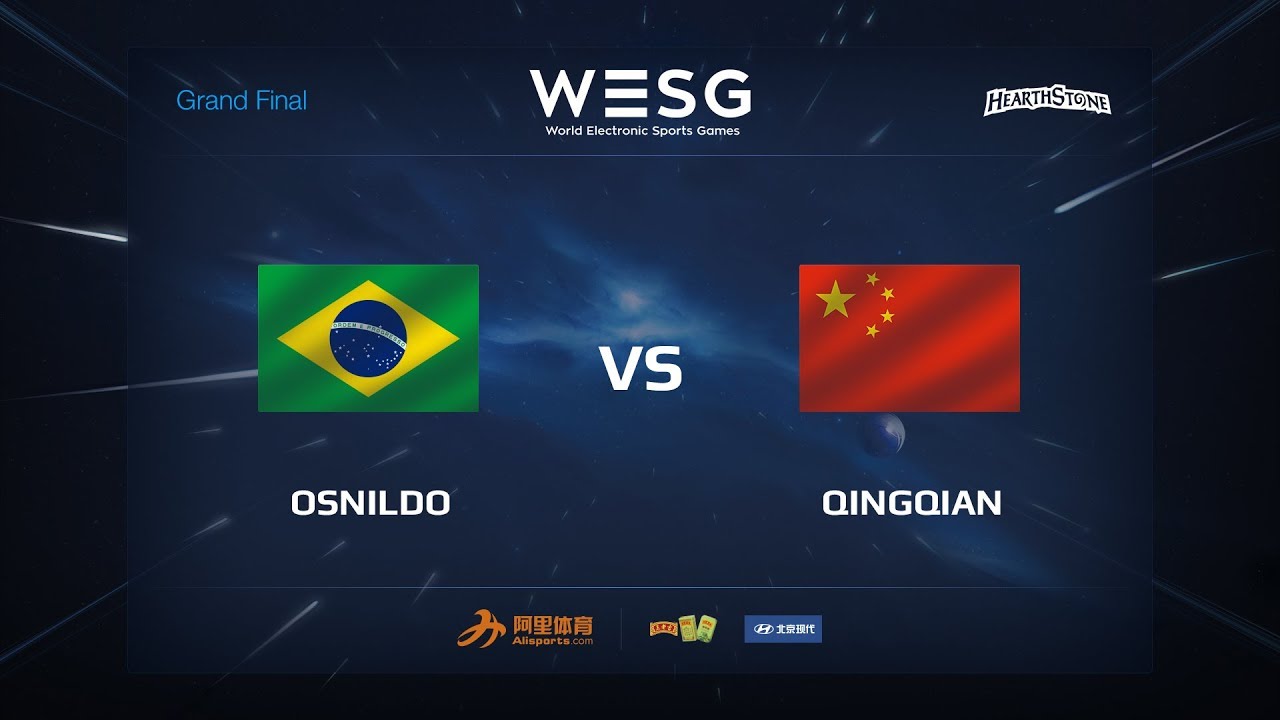 Osnildo vs Qingqian, WESG 2017 Grand Final Hearthstone