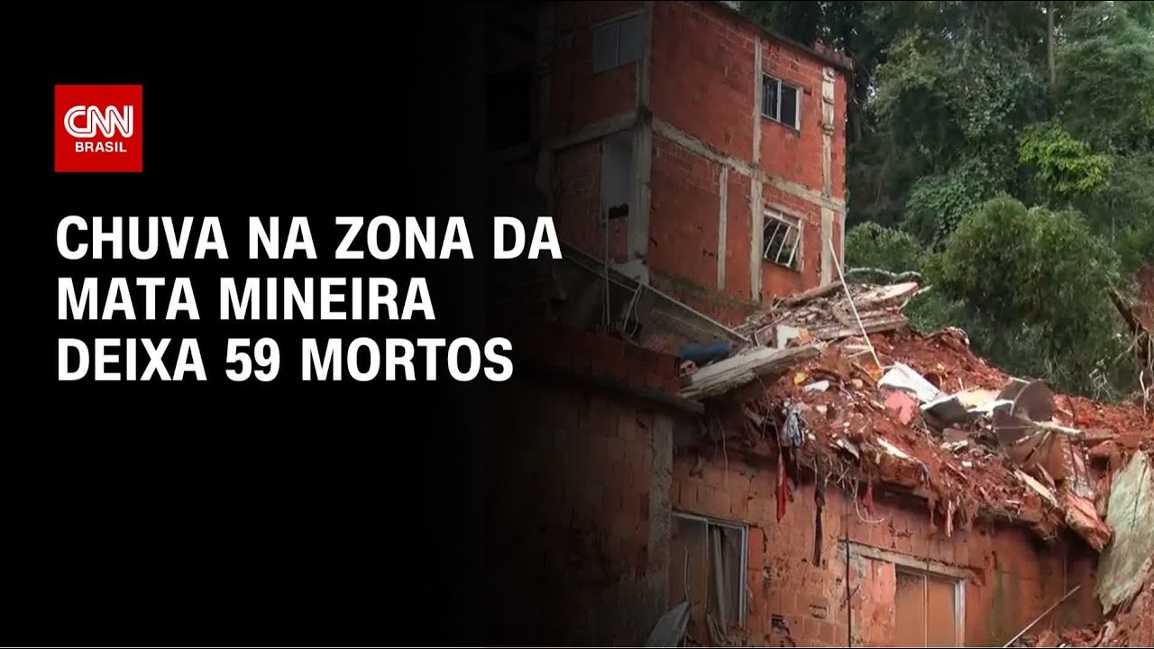 Temporais em MG: Volta a chover em Juiz de Fora | CNN PRIME TIME