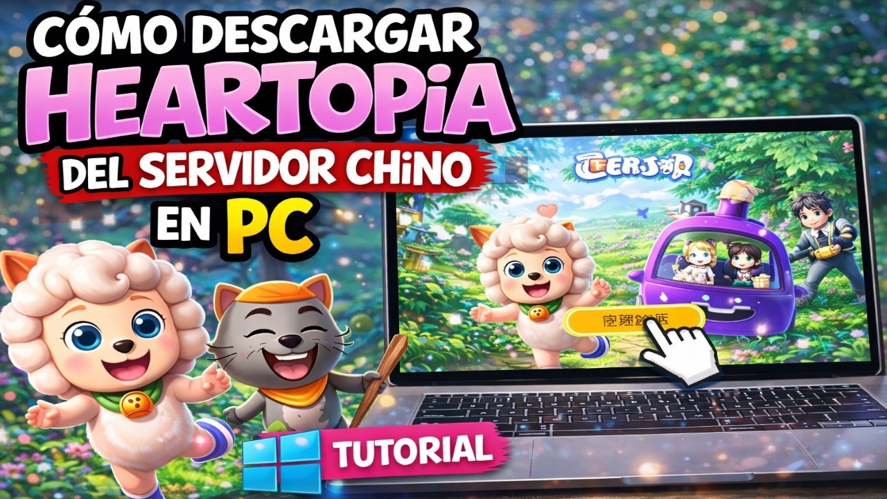Heartopia servidor chino en PC - Instalaci&oacute;n completa