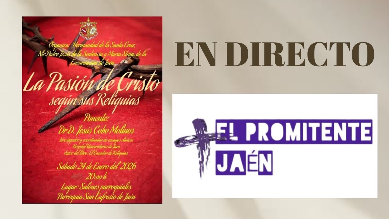Charla formativa La Pasión de Cristo según sus reliquias