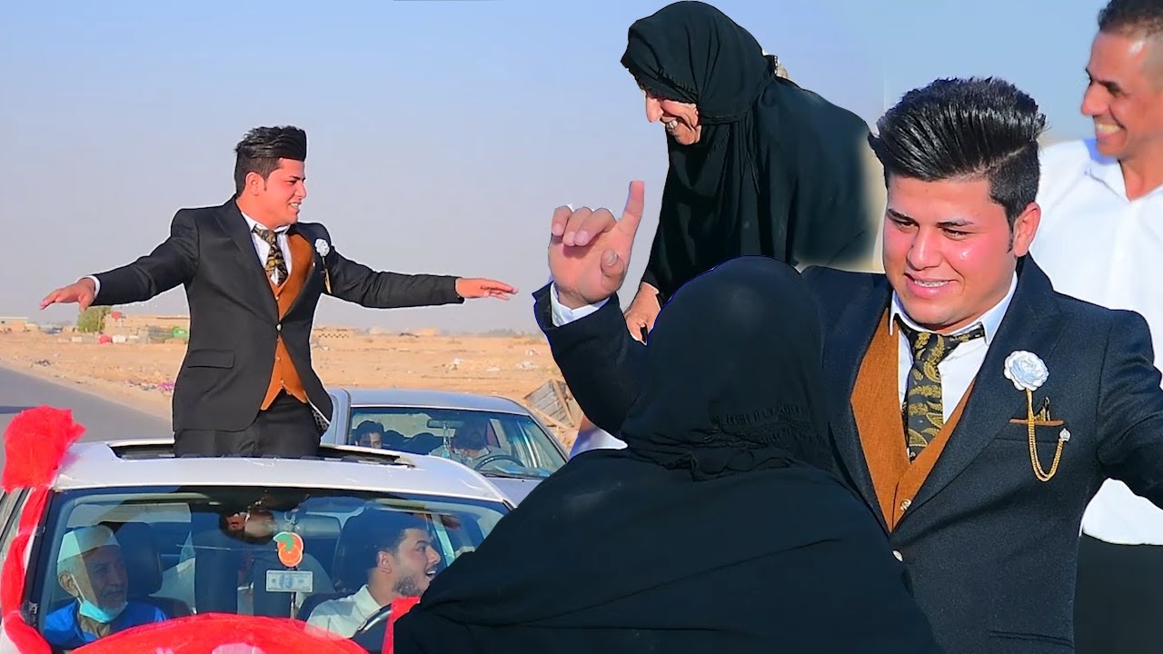 الحجيه والعريس لعبو لعب|حفل زفاف حمودي الجعباوي