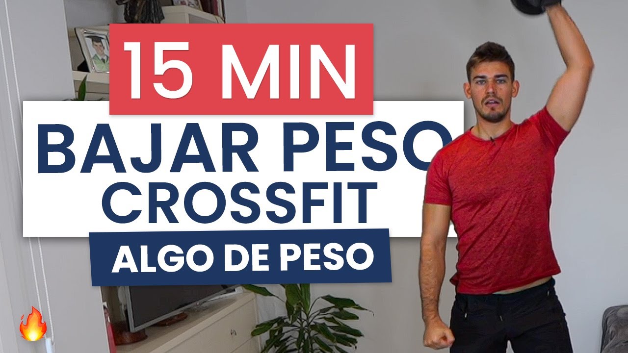 🔥CROSSFIT para PERDER PESO y TONIFICAR - Ejercicios de CrossFit con mancuernas PRINCIPIANTES