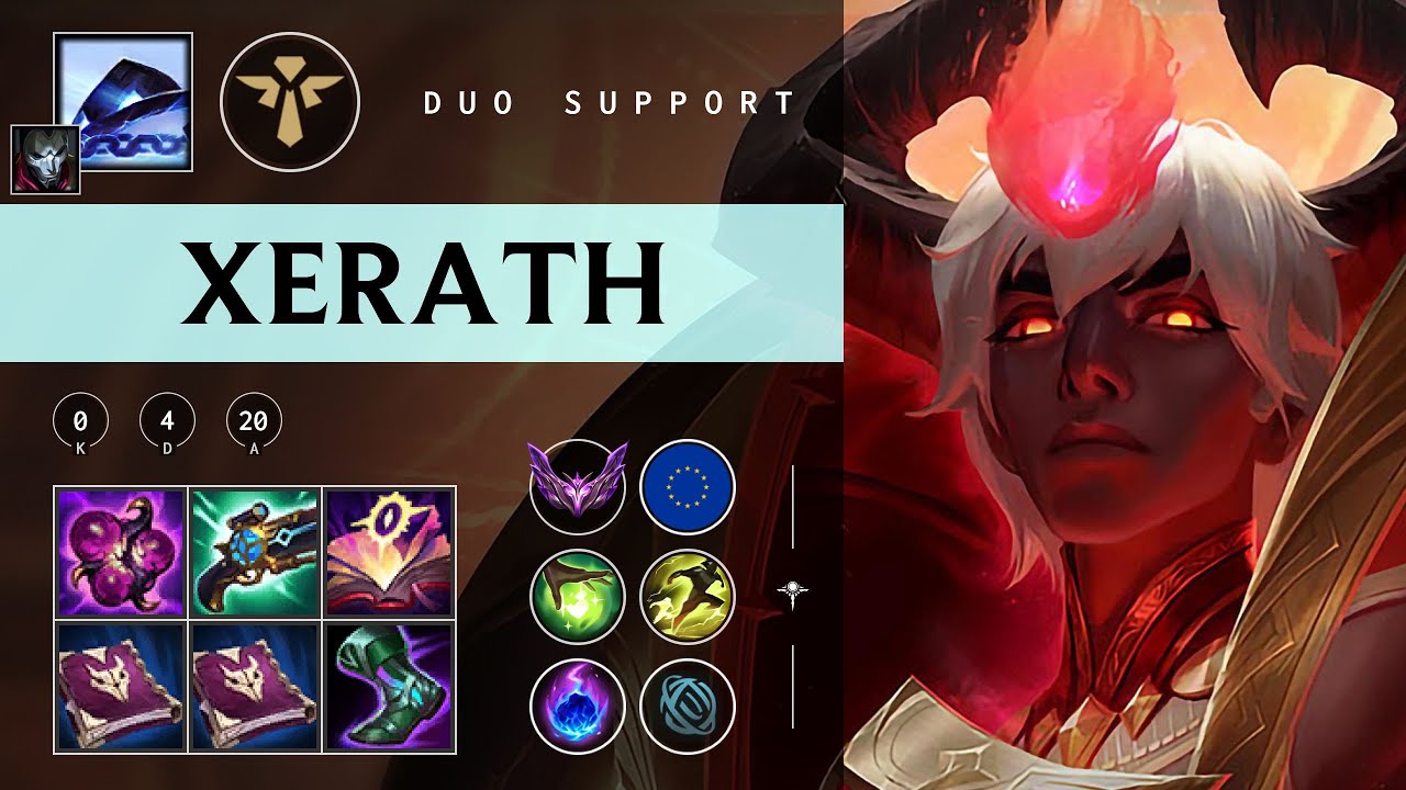 Xerath Support vs Ashe - EUW Master Patch 25.24