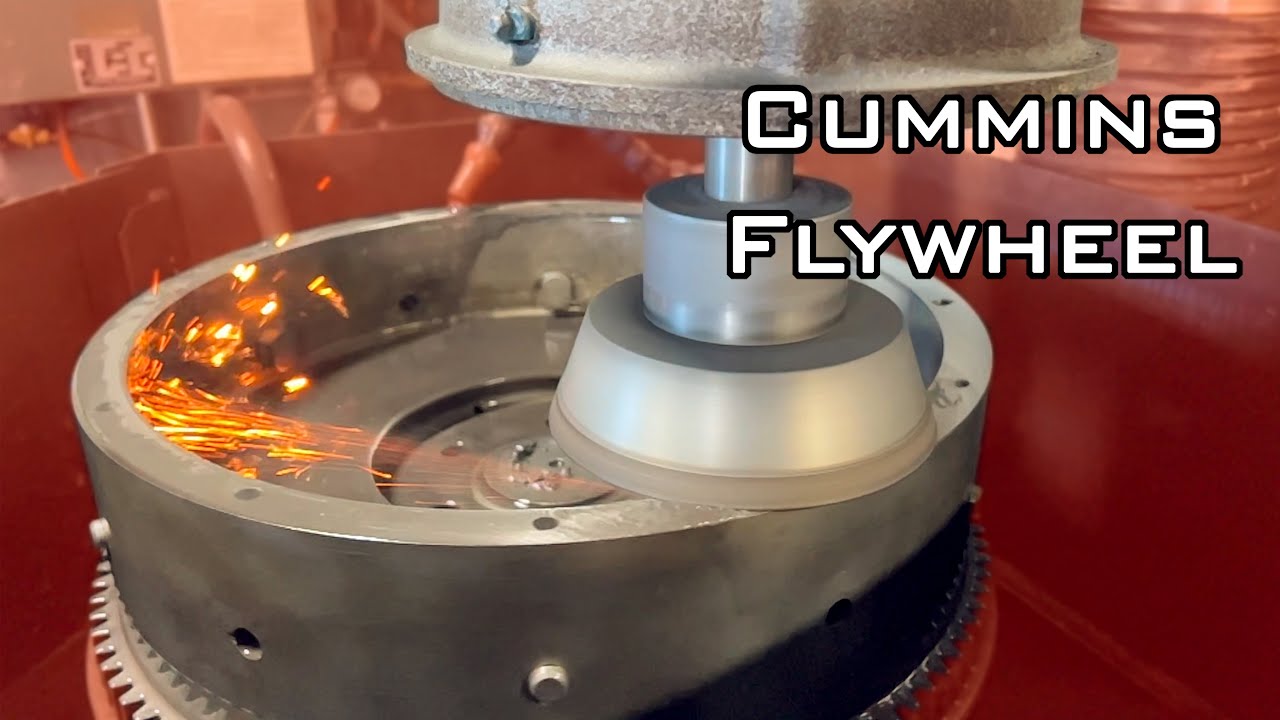 Making A Rusty Cummins Flywheel New Again!