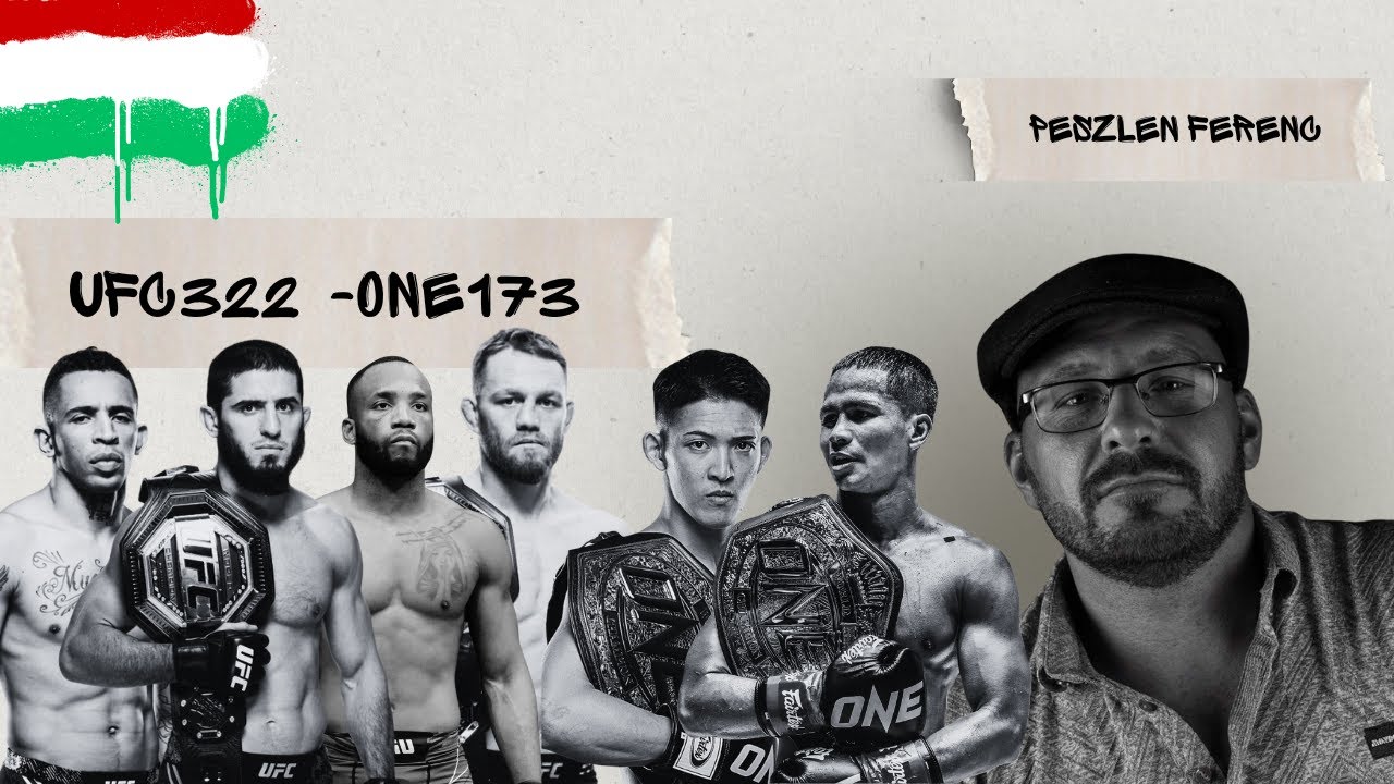 UFC 322 & ONE FC 173 + A kedvenc UFC csat&aacute;ink! Makhachev vs JDM, Prates vs Edwards -