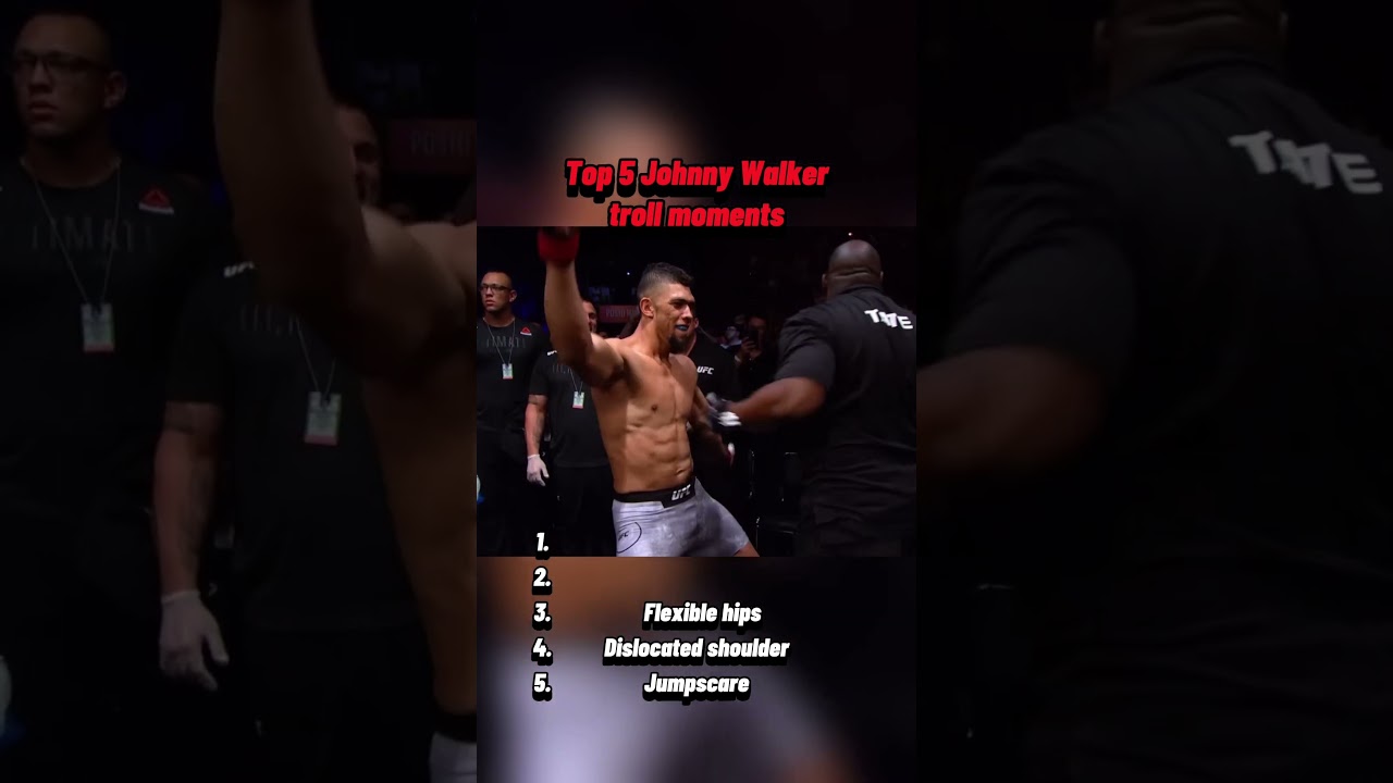 #johnnywalker #troll #moments #ufc #mma #boxing #youtubeshorts
