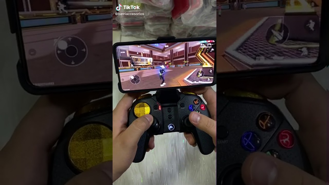 c&oacute;mo jugar Free Fire en un control de xbox 360