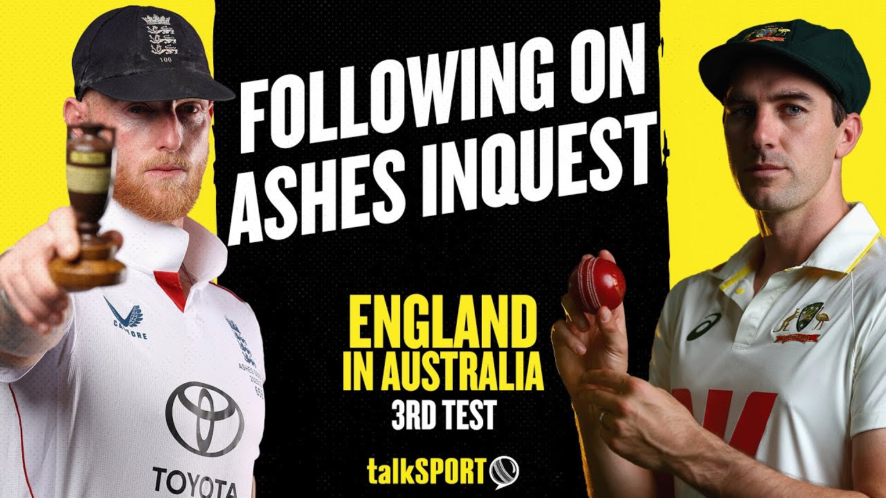 LIVE: Following On: Ashes Inquest - Australia v England - Third Test Review