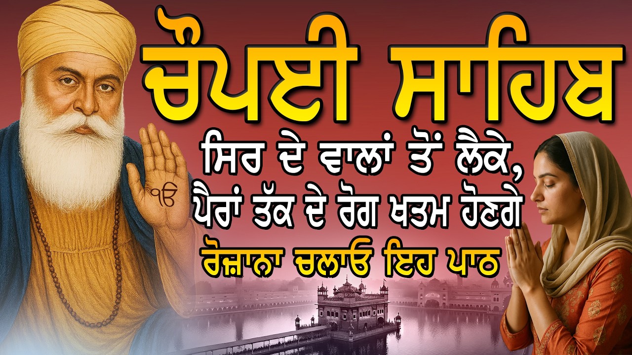 Chaupai Sahib | Chopai Sahib Nitnem | Gurbani  Path | ਚੌਪਈ ਸਾਹਿਬ |  | Chaupai | Vol- 21