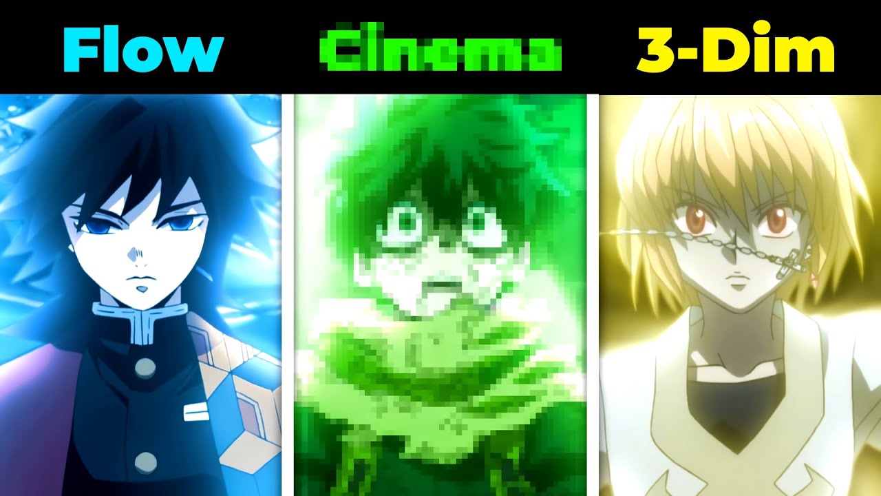 I Tried Editing Popular AMV Styles For The FIRST TIME
