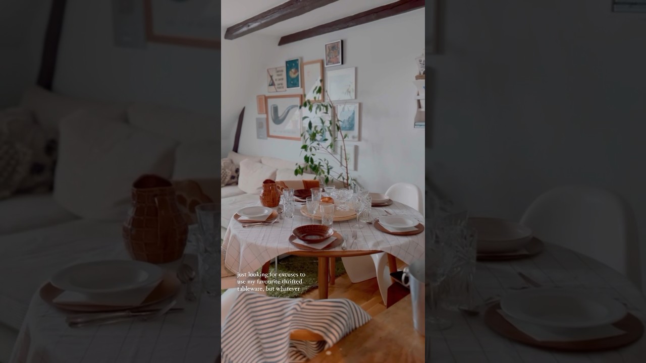 let’s host a three-course dinner party 