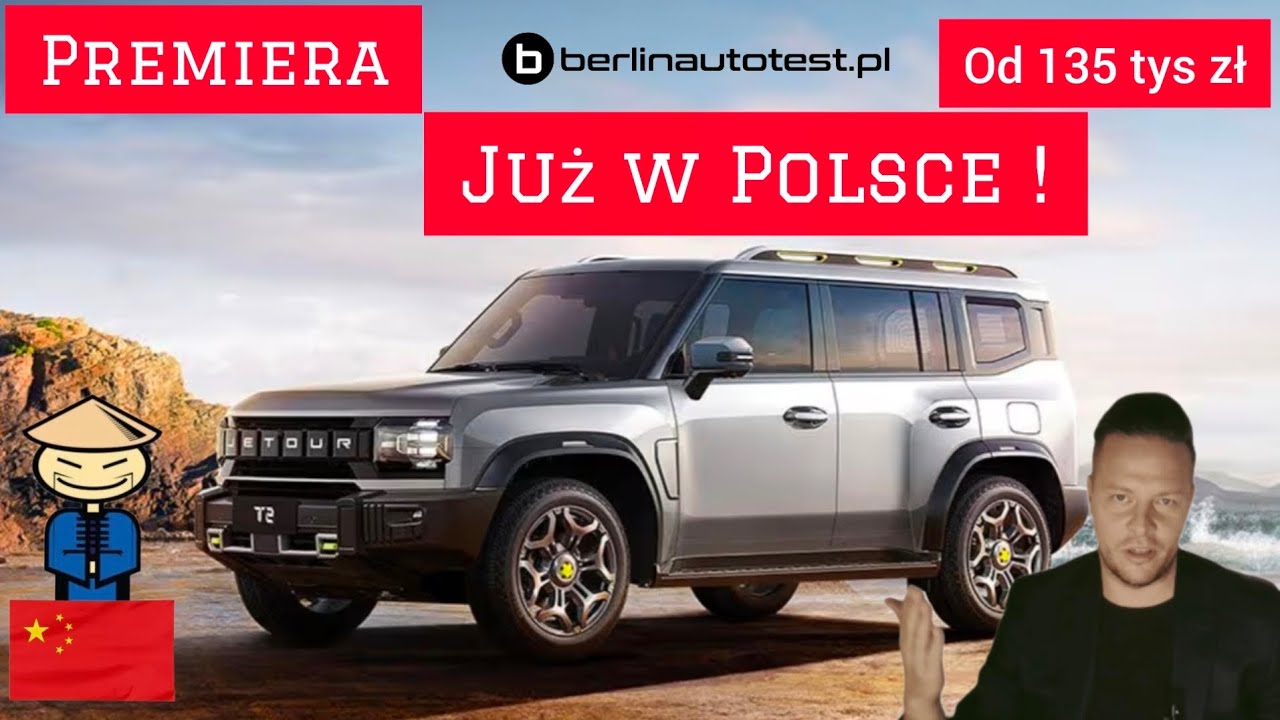 Uwaga Tanio! JETOUR T2 4x4 2.0 benzyna 254KM 390Nm 7aut