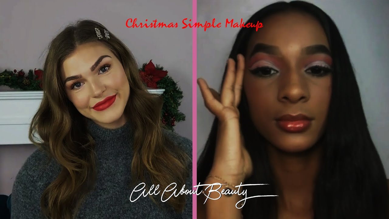 SIMPLE CHRISTMAS Makeup Tutorials &ndash; X MAS Makeup Compilation