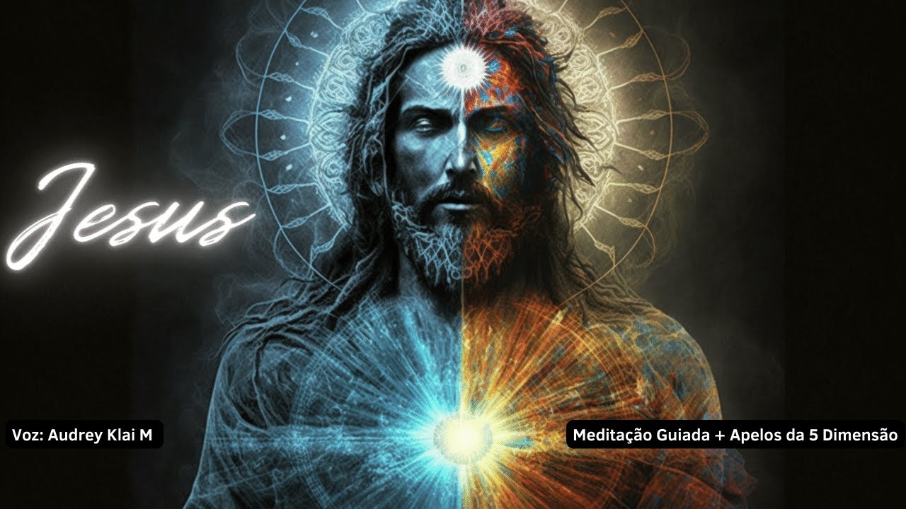 JESUS - Medita&ccedil;&atilde;o Guiada + Apelos da 5 Dimens&atilde;o - Prote&ccedil;&atilde;o Espiritual e Limpeza Energ&eacute;tica 639hz