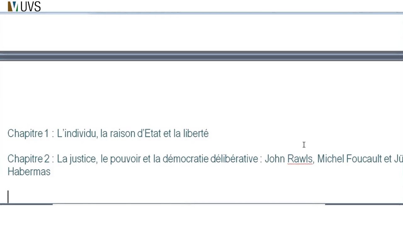 Seq1 Introduction à la Philosophie politique