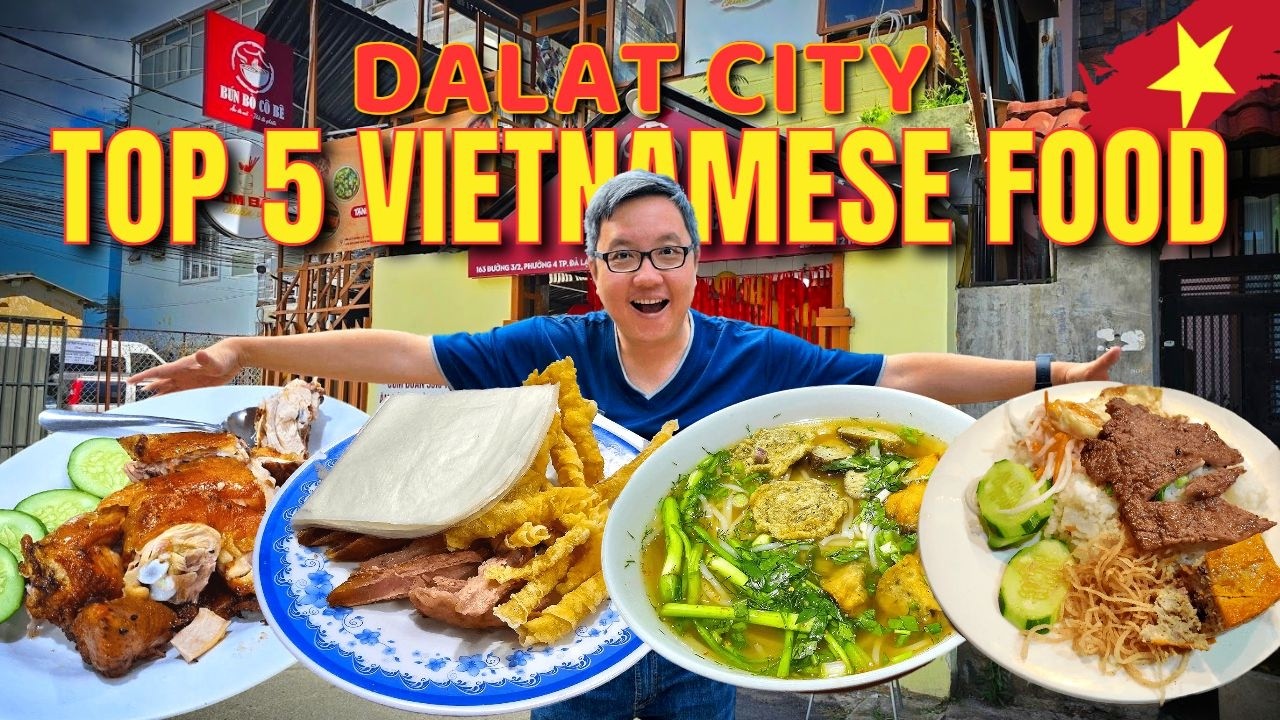 Поесть: 🇻🇳 Топ-5 вьетнамских блюд в Далате, Вьетнам, которые вы должны попробовать