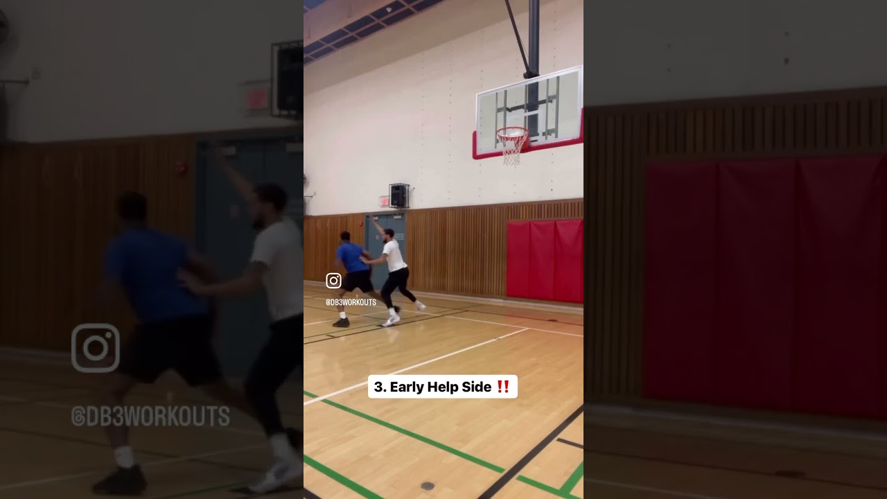 5 Defensive concepts to apply.🏀🎒 