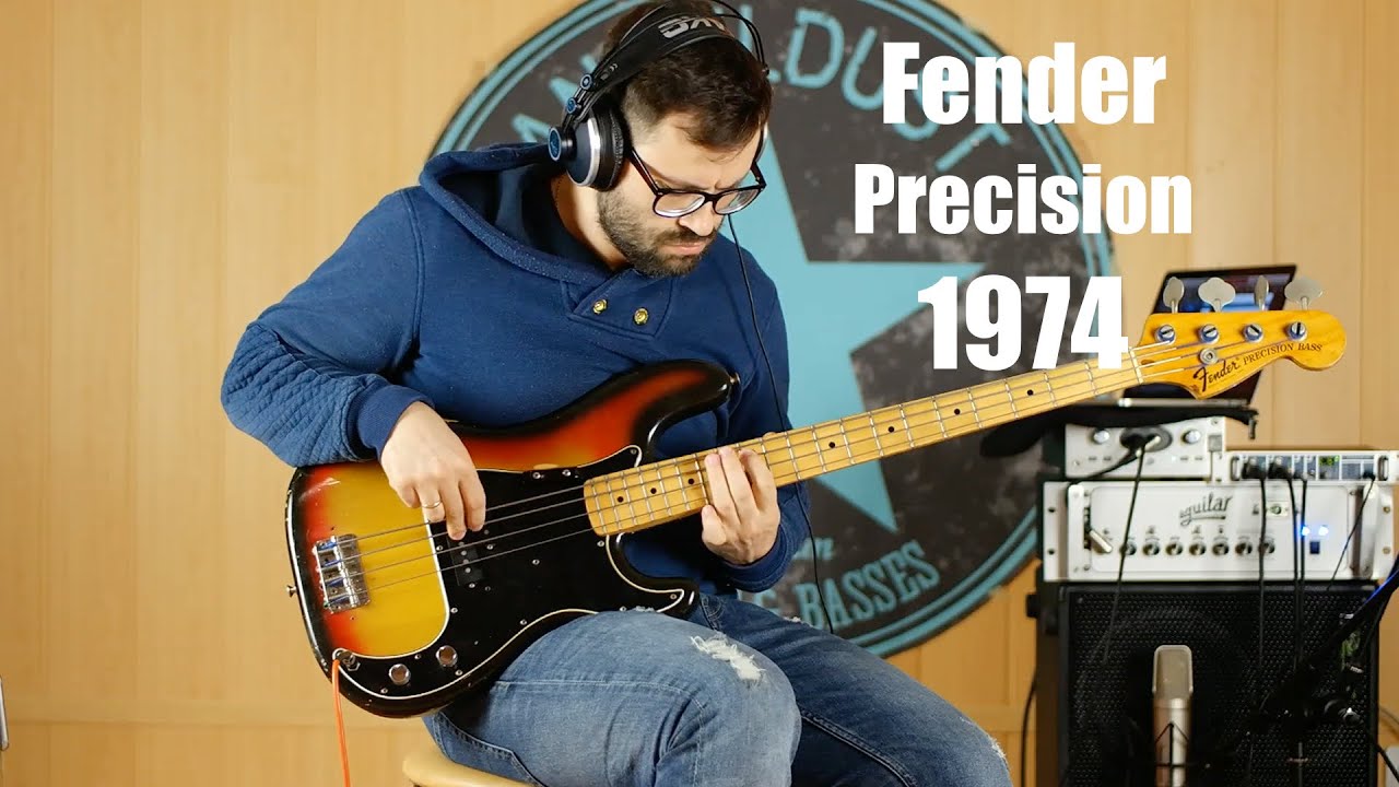 Fender Precision Bass 1974 flats | fb.com/angeldust.guitars