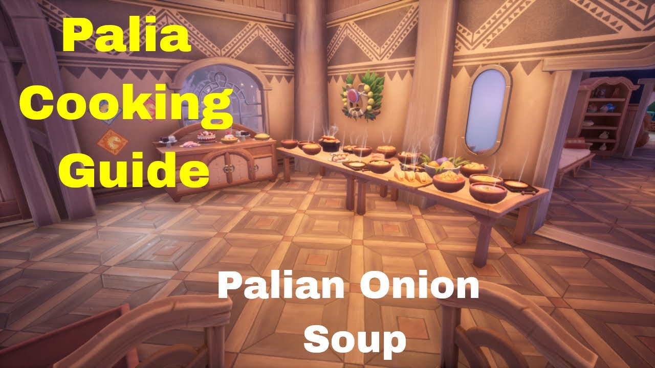 Cooking With Mecha - Cooking Palian Onion Soup in Palia