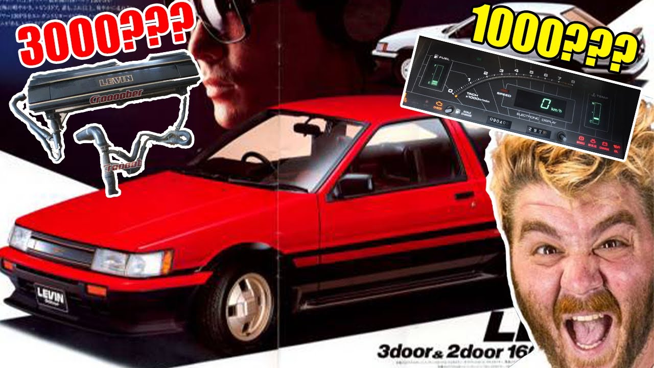 Top 5 Rarest OEM Cosmetic Parts AE86 (You'll Be BROKE After This)